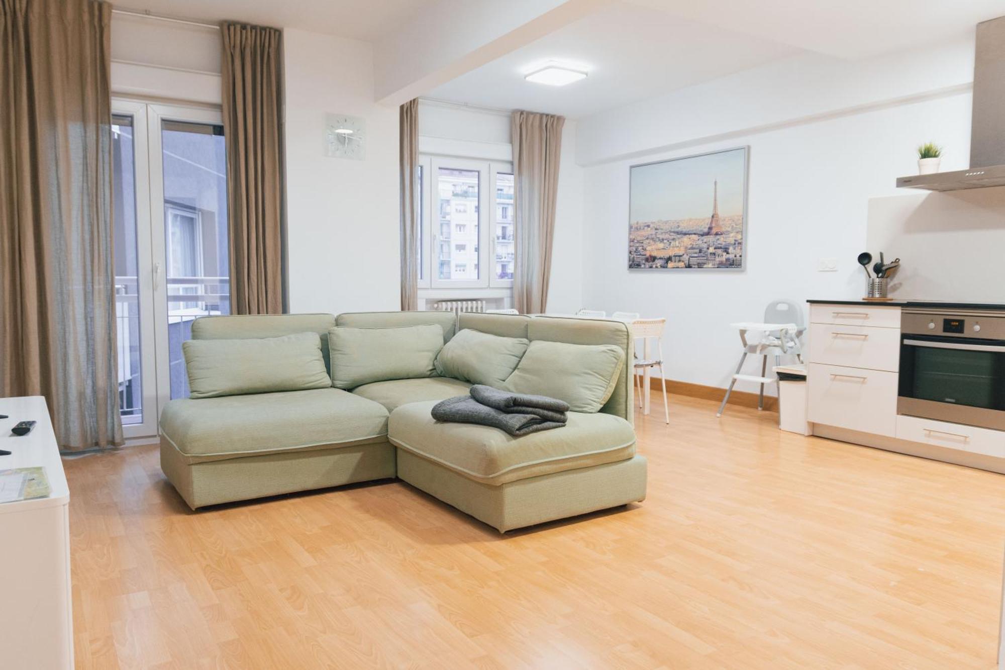 Apartamento Familiar Reformado En Amara, Estadio Anoeta, Donostia-سان سيباستيان المظهر الخارجي الصورة