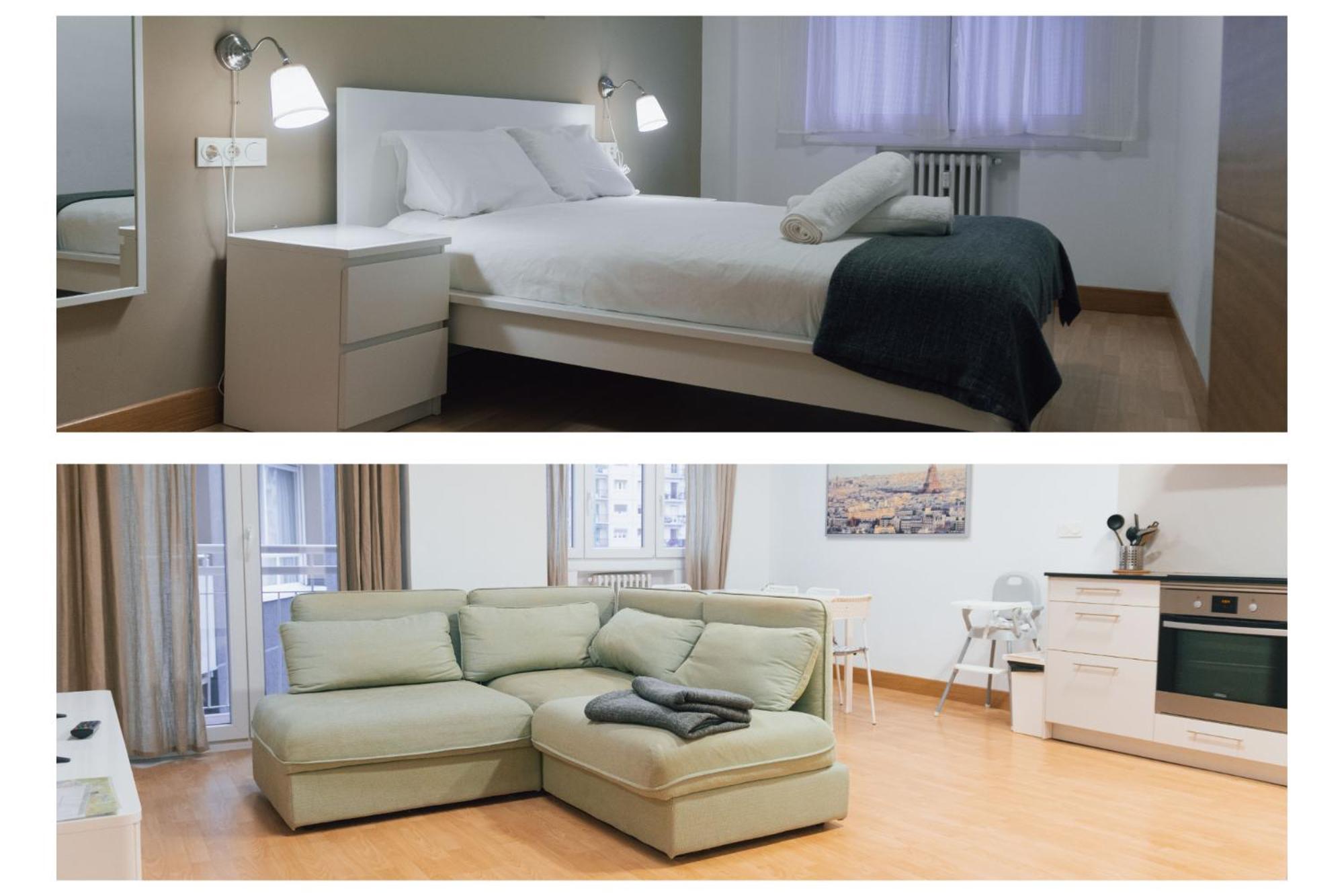 Apartamento Familiar Reformado En Amara, Estadio Anoeta, Donostia-سان سيباستيان المظهر الخارجي الصورة
